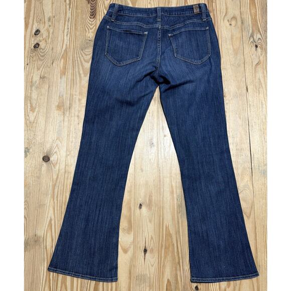 Simply Vera Vera Wang Womens Size 6 S Boot Cut Jeans Dark Wash Denim Mid Rise - Picture 2 of 9
